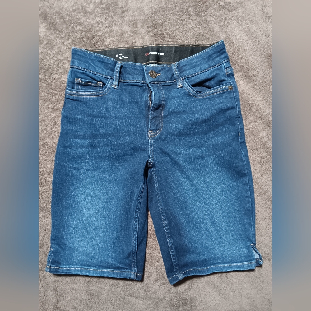 Liz Claiborne Denim Bermuda Shorts